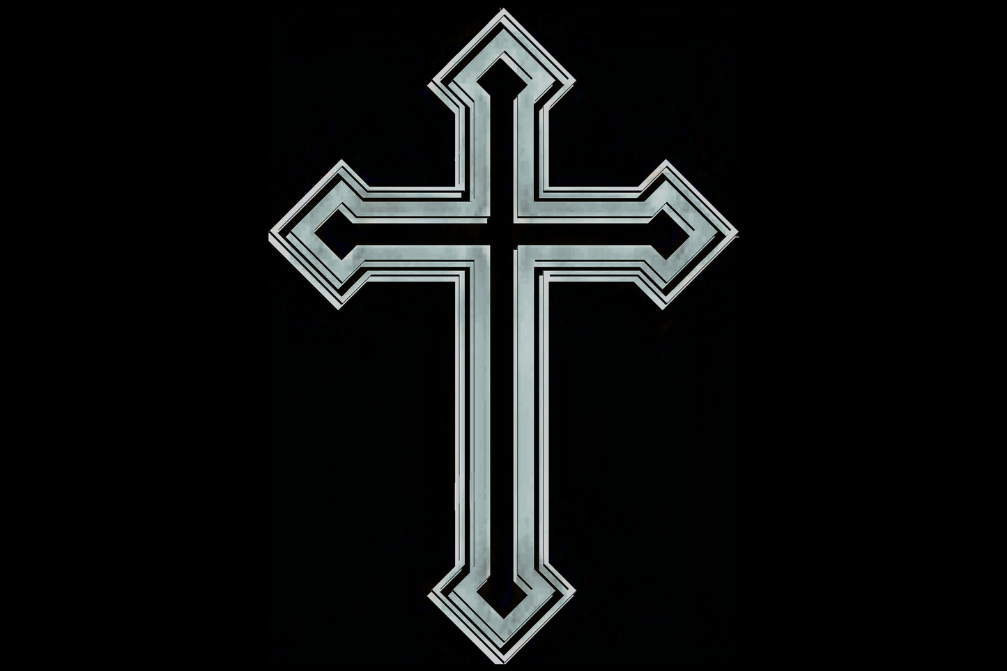 Chosen Cross "Chrome" Decal