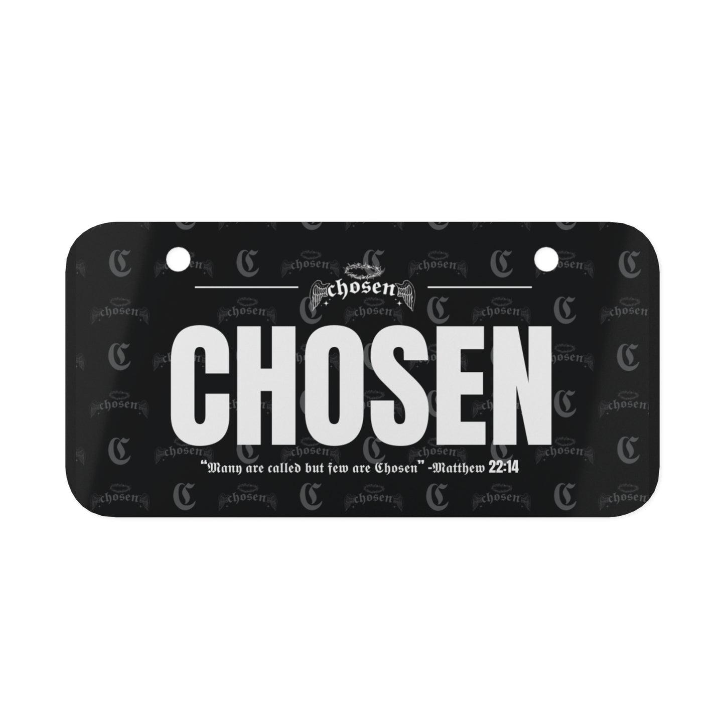 Chosen "Bike" Vanity Plate