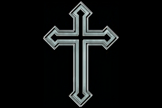 Chosen Cross "Chrome" Decal