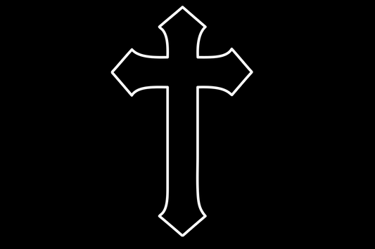 Chosen Cross Decal V2 "Mini"