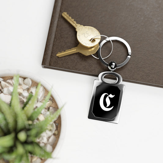 Chosen Rectangle Keychain