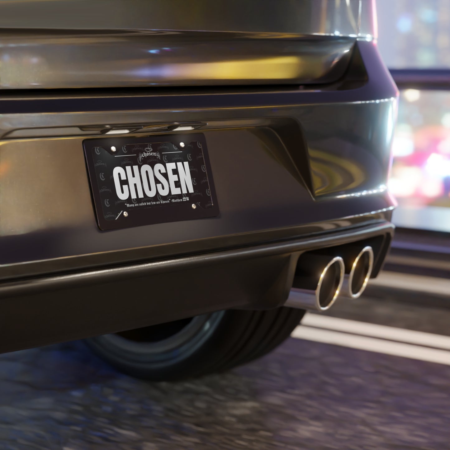 Chosen Vanity Plate