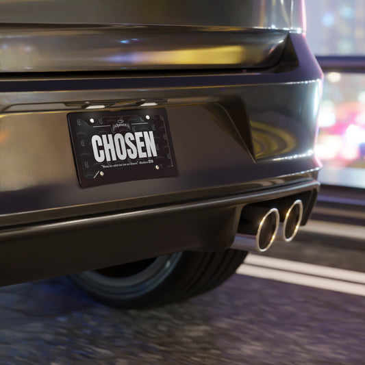 Chosen Vanity Plate