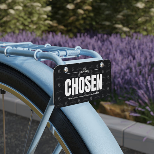 Chosen "Bike" Vanity Plate