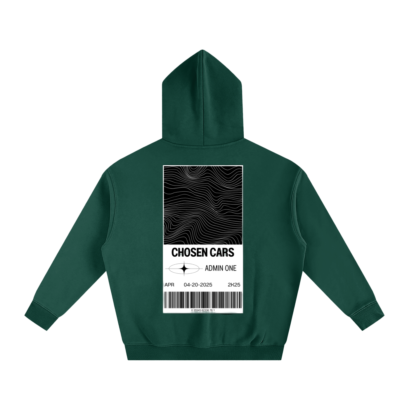 Chosen Cars Ticket Hoodie