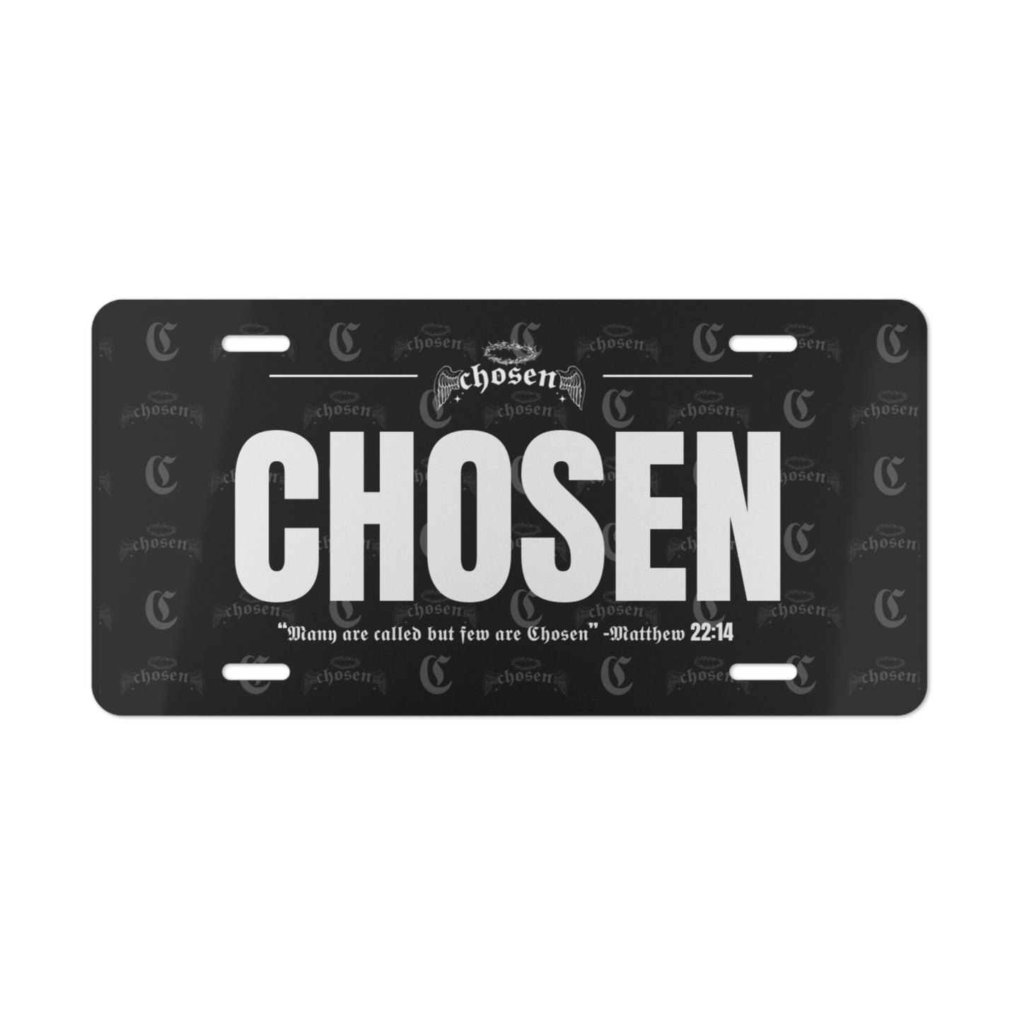 Chosen Vanity Plate