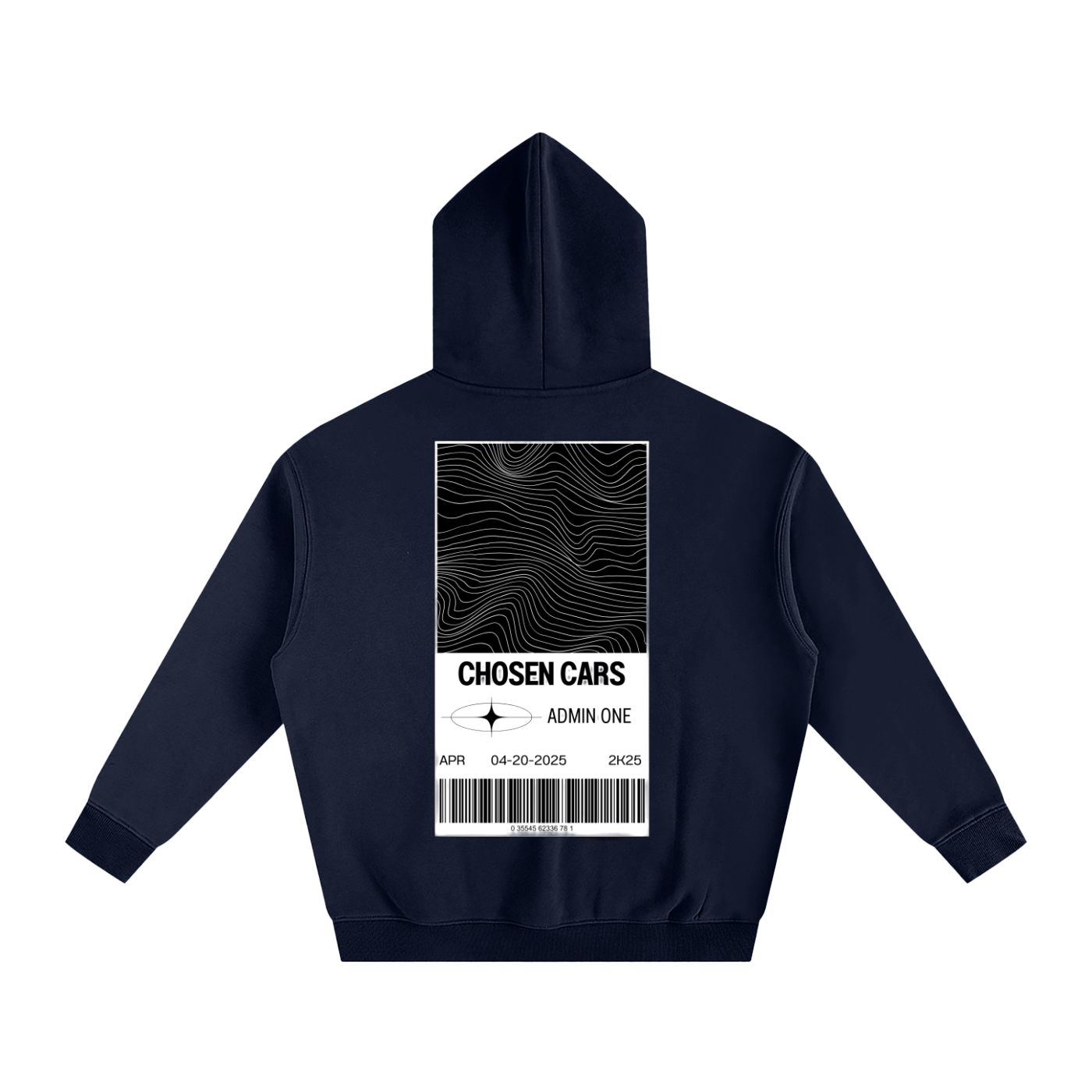Chosen Cars Ticket Hoodie