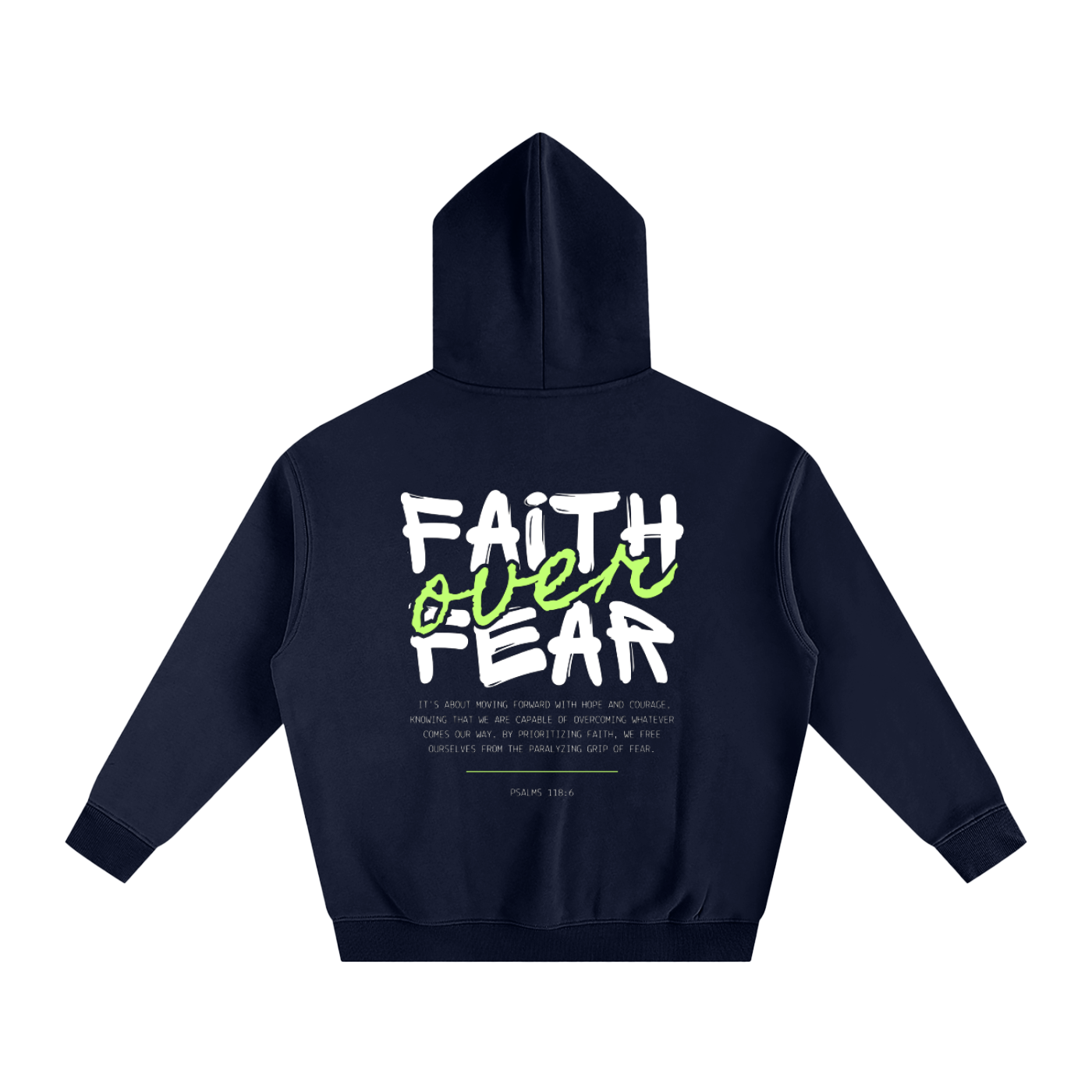 Chosen Faith over Fear Hoodie