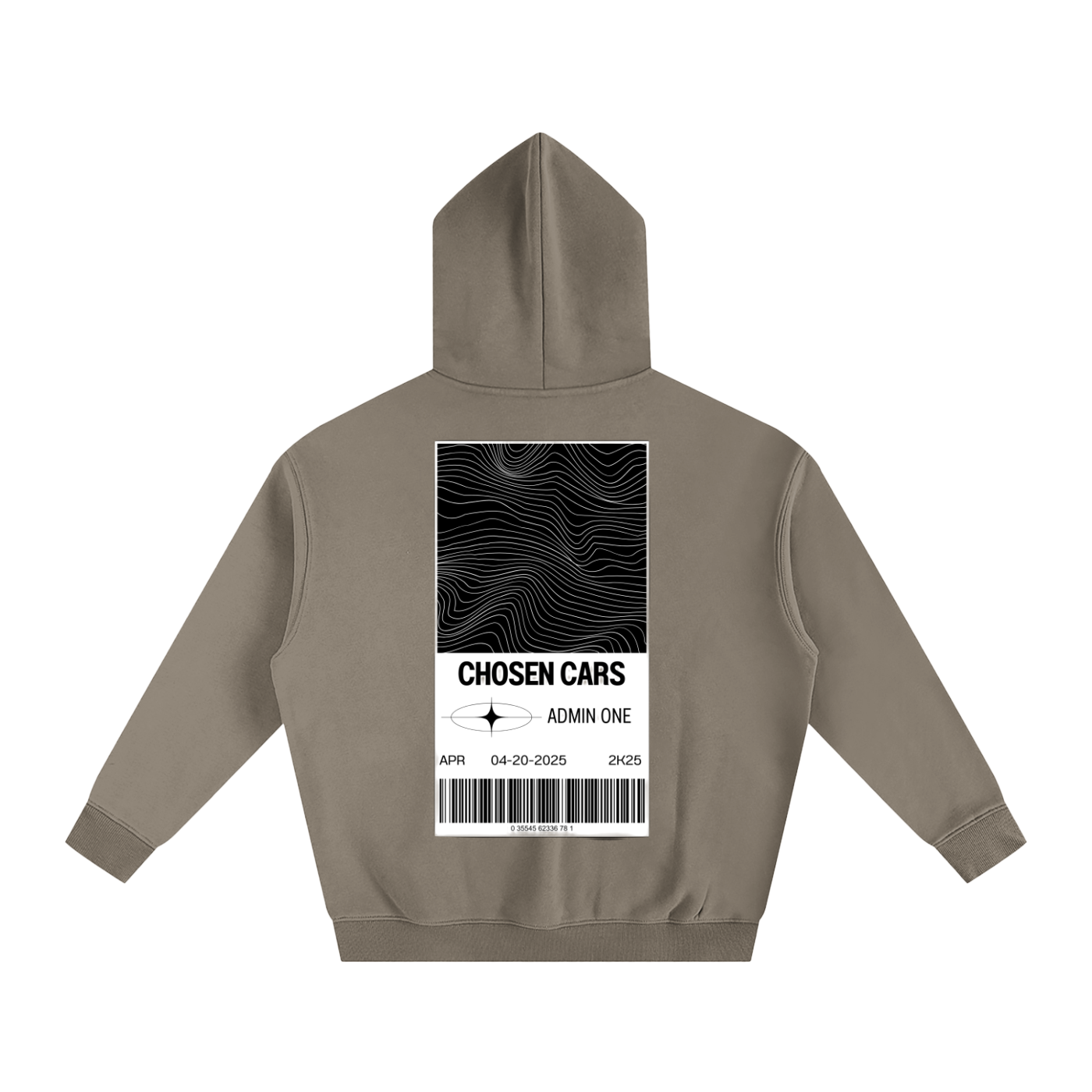 Chosen Cars Ticket Hoodie
