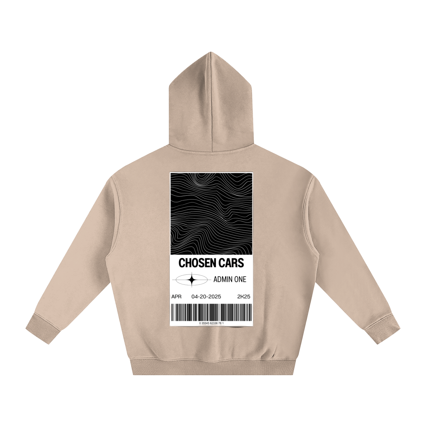 Chosen Cars Ticket Hoodie